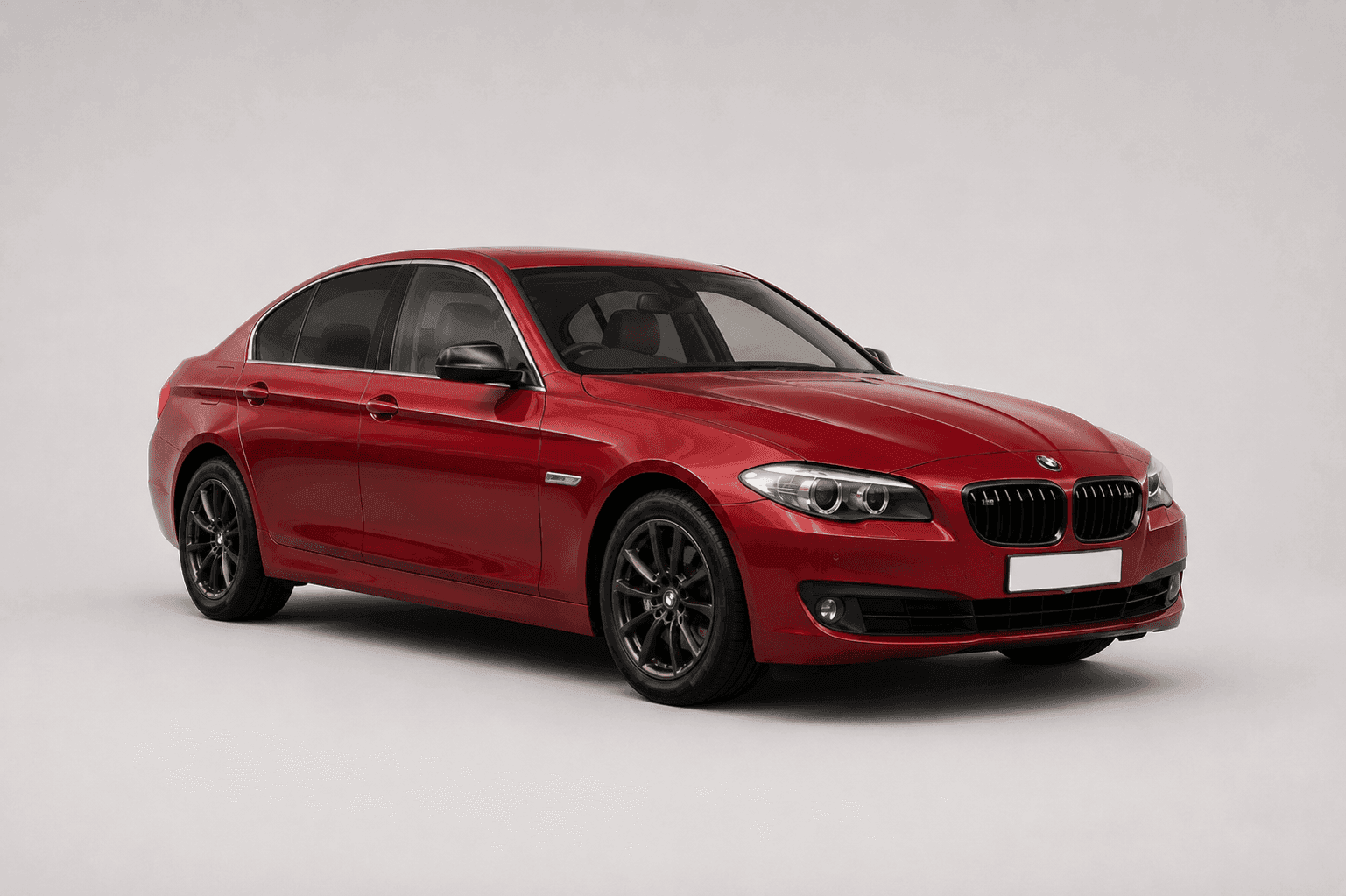 BMW 5 Red