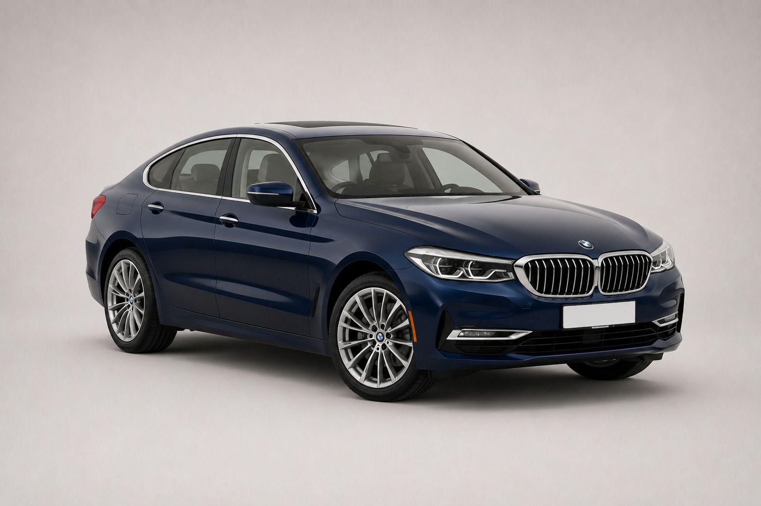 BMW 6 Blue