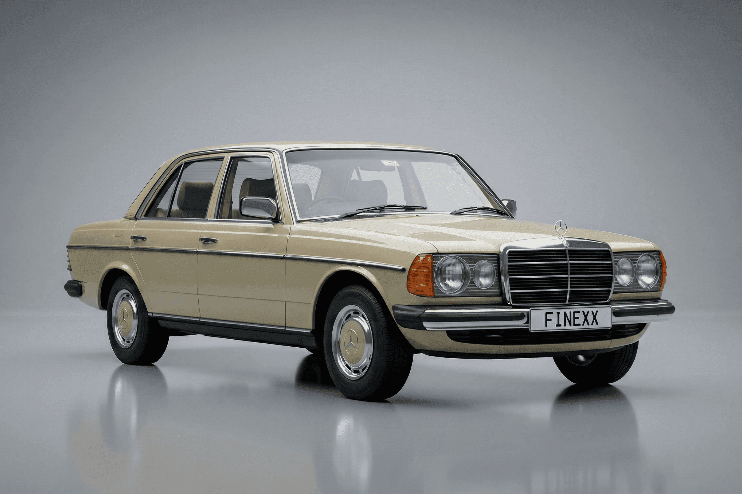 BENZ W 123 OffWhite