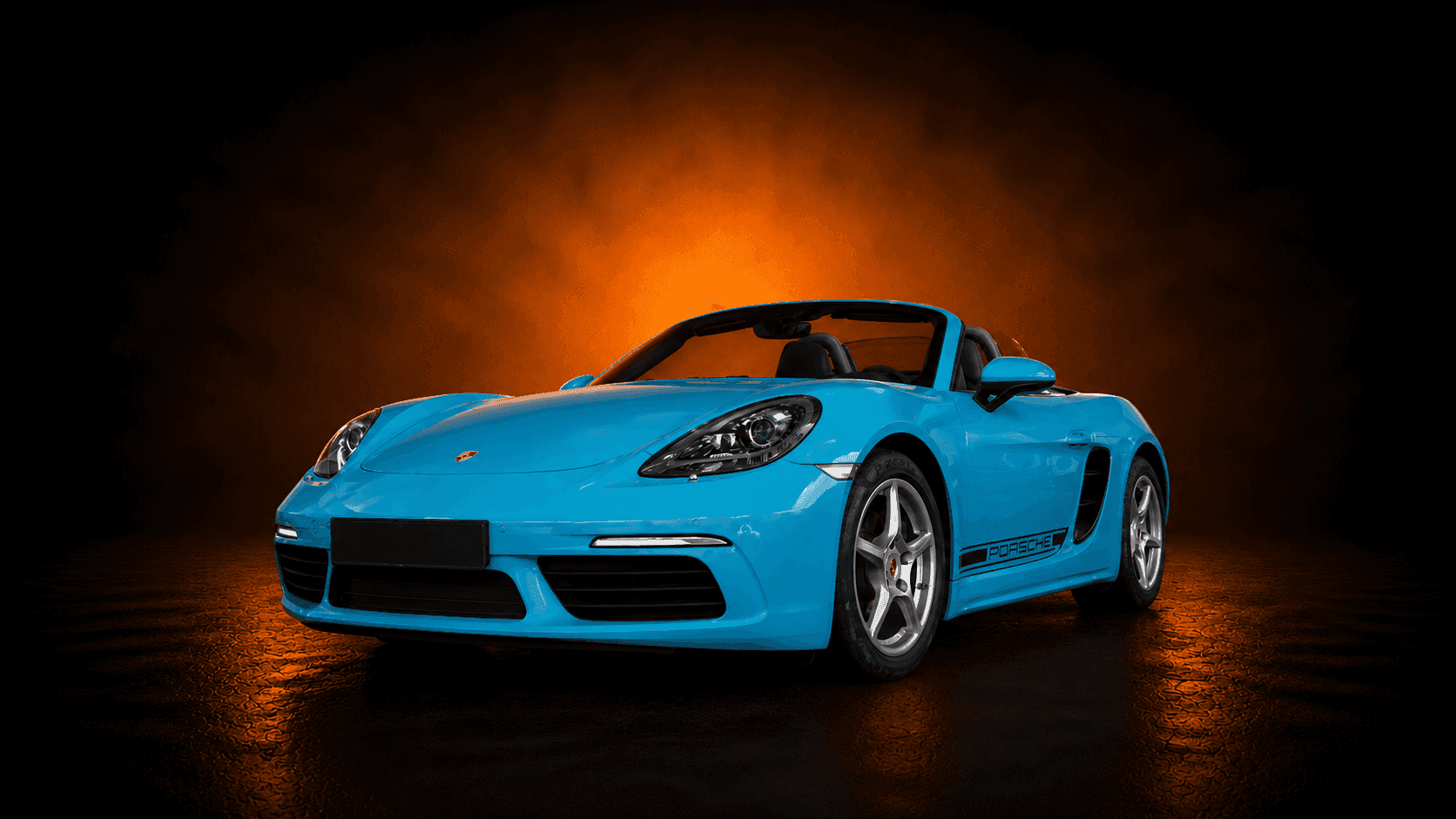 PORSCHE Blue