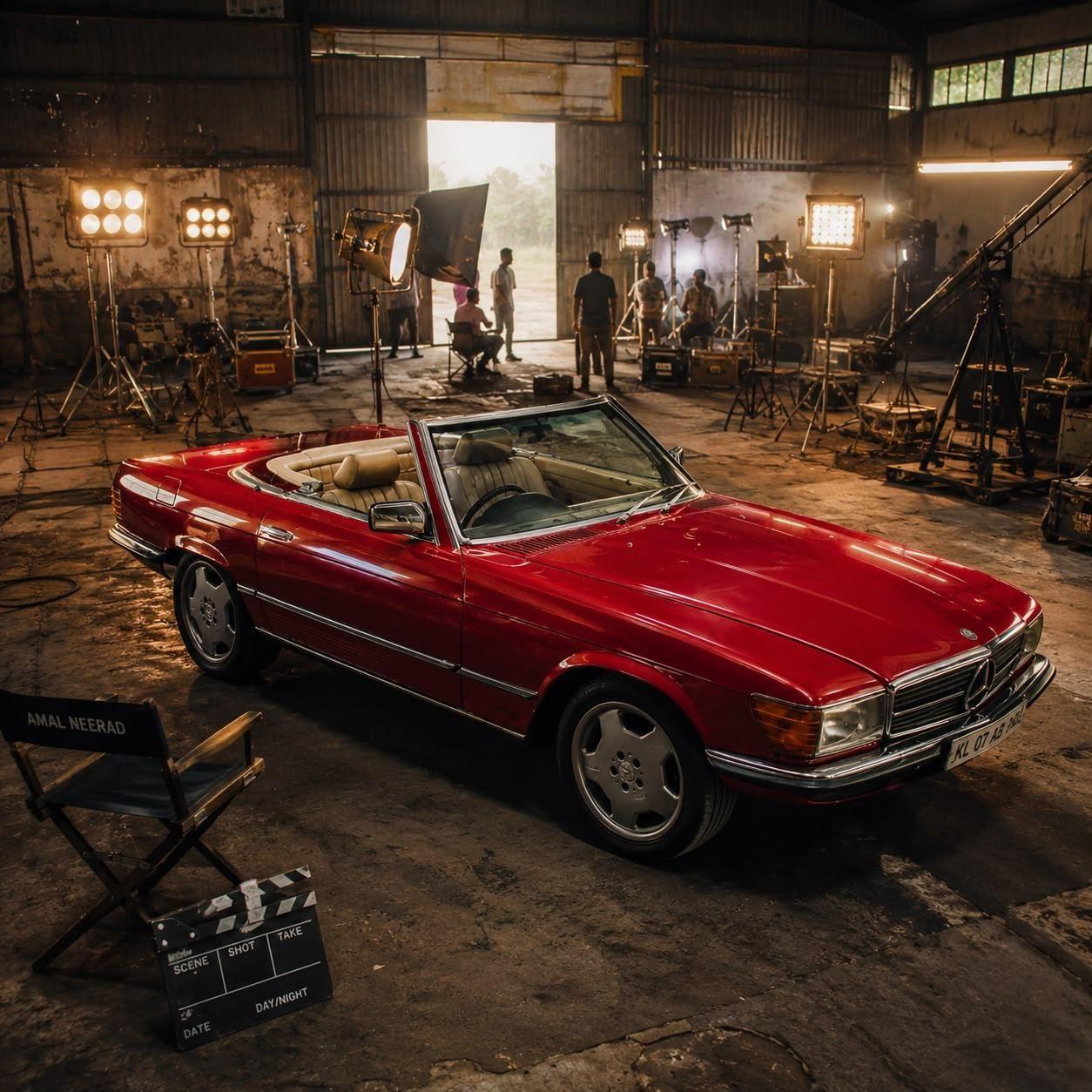 BENZ SL Red