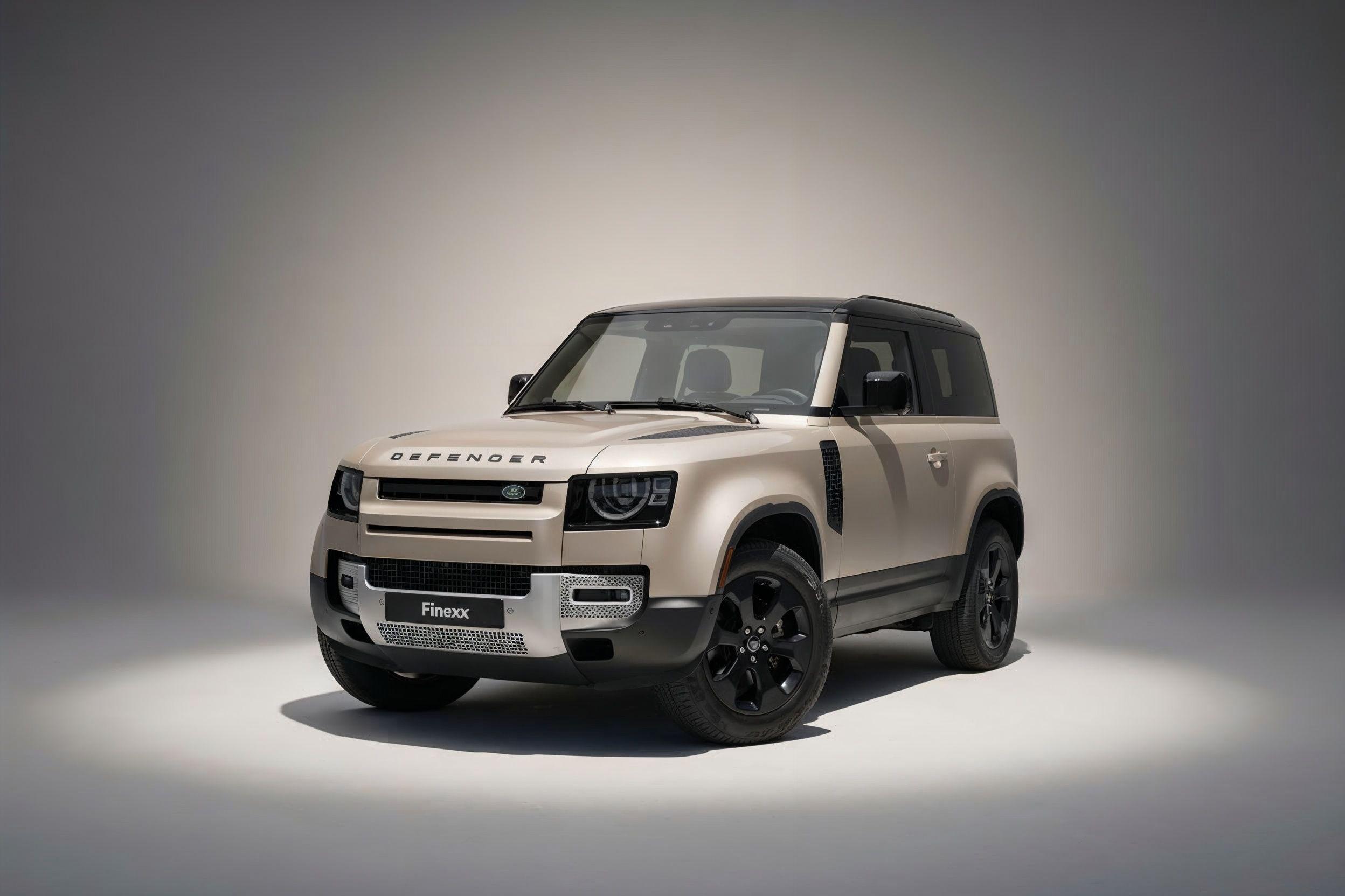 Landrover Defender white